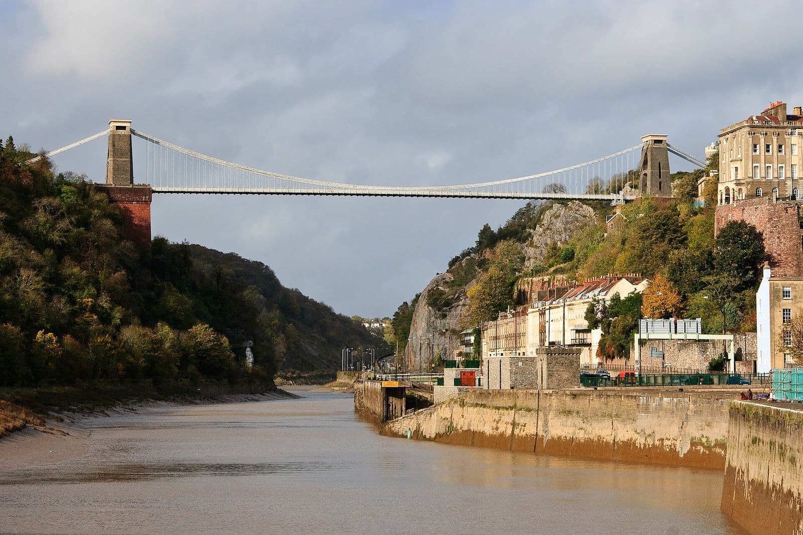 The Clifton Suspension Bridge over the Avon Gorge, Bristol